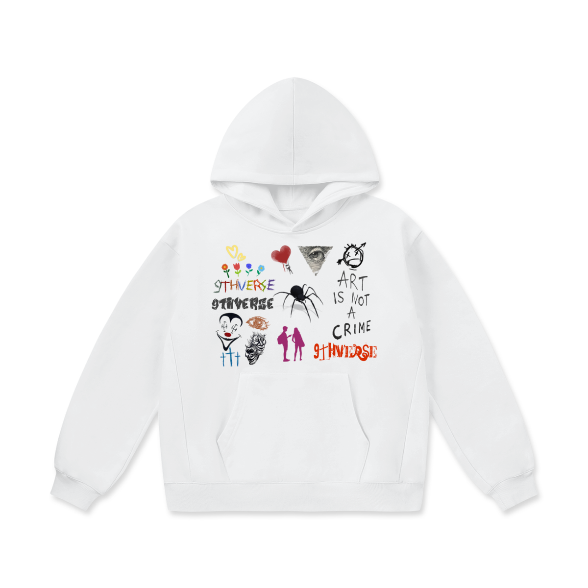 Art Is Not A Crime Hoodie